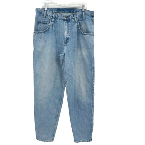 Vtg Levis Silvertab Baggy Pleated Skateboard Jeans 36 X 34 in NO SIZE TAG Grunge - Picture 2 of 11